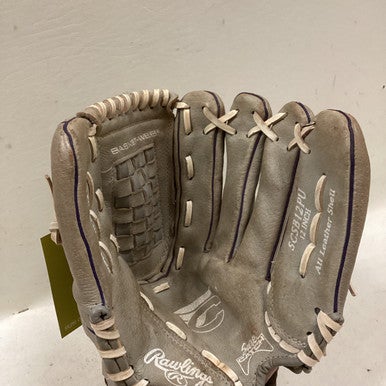 Used Rawlings SCSB12PU BB/SB Glove RH Throw Grey 12" 11725-S000494129