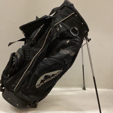 Used Sun Mtn MPB Mens Stand Bag Black 11725-S000494138