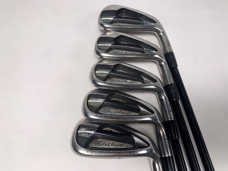 Titleist 714 AP1 Iron Set 5-PW Mitsubishi Rayon Kuro Kage 55g Senior RH- no 7i