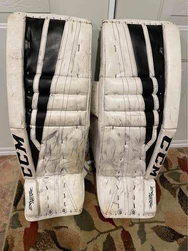 34" CCM Eflex 4.5 Goalie Leg Pads