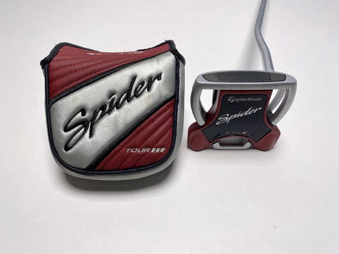 TaylorMade Spider Tour Red Silver Double Bend Putter 34" Mens RH HC