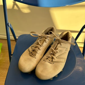 White Men's Size M 11.0 (W 12.0) Adult New Balance Freeze 4.0 Low Top (Used)