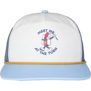 Swannies Mens Justin "Meet Me at the Turn" Snapback Golf Hat Cap NEW!