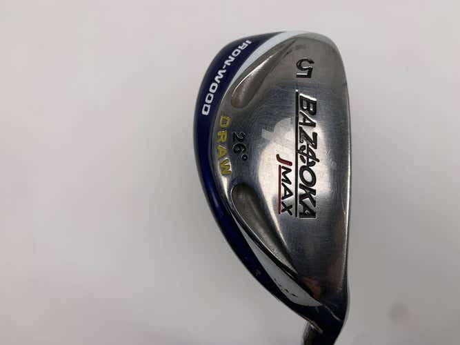 Tour Edge Bazooka Jmax Draw Ironwood 5 Hybrid 26* Bazooka Draw Ladies RH