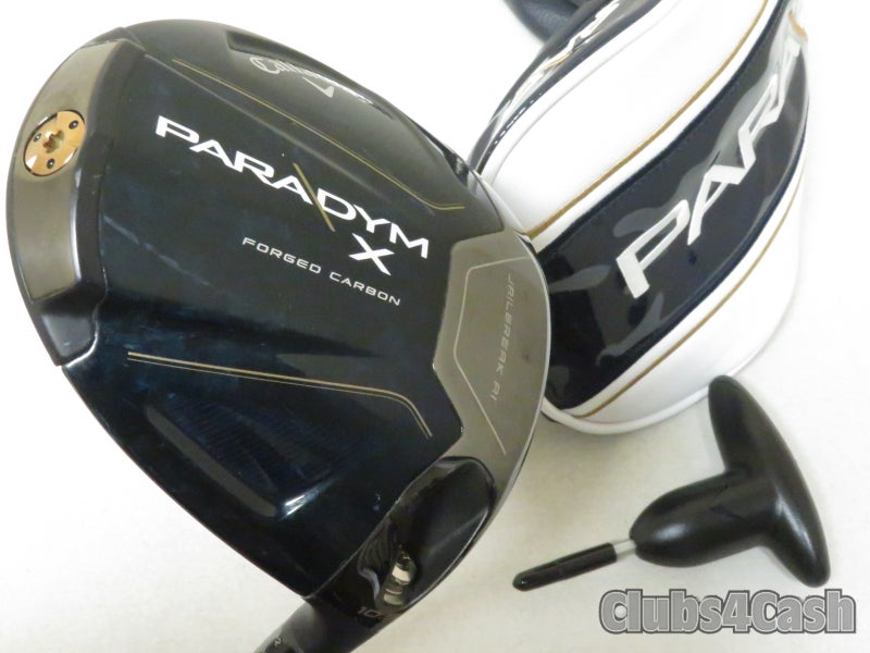 Callaway Paradym X Driver 10.5 Aldila NVS 65 Regular Flex +Cover  -1.5"