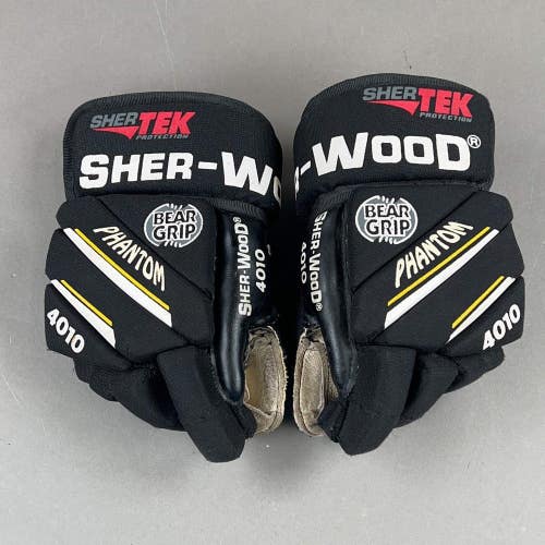 Sher-Wood 4010 Junior 10" Vintage Hockey Gloves