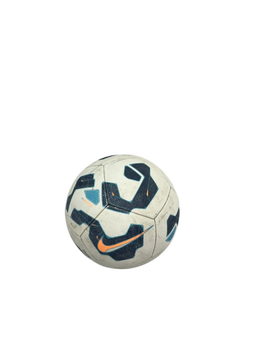 Used Nike Pitch #4 Soccer Ball White And Navy Blue 11692-S000144177