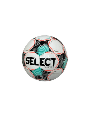 Used Select Numbero 10 #5 Soccer Ball Turquoise And Orange 11692-S000144169
