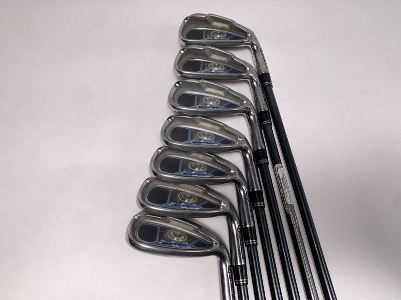 TaylorMade Burner Plus Iron Set 6-PW+GW+SW REAX 50g Ladies Graphite Womens RH