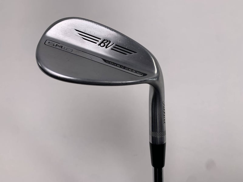Titleist Vokey SM10 Tour Chrome Gap Wedge GW 50* 12 Bounce F-Grind BV Mens RH