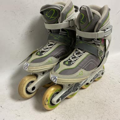 Used K2 ATHENA W Senior Rec Fitness Skates Grey Senior 7 11855-S000194844
