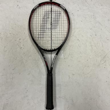 Used Prince O3 RED Adult Tennis Racquet Black 4 3/8" 11855-S000194834