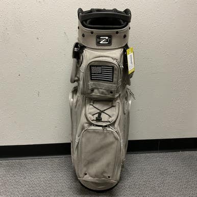 Used HotZ USA CART BAG Mens Cart Bag Grey 11855-S000194837