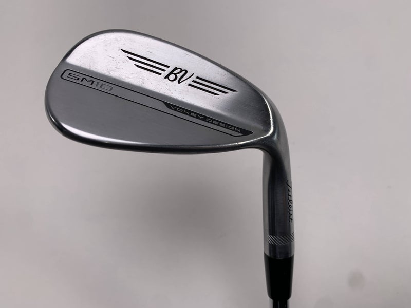 Titleist Vokey SM10 Tour Chrome Gap Wedge GW 52* 8 F-Grind BV Wedge Mens RH