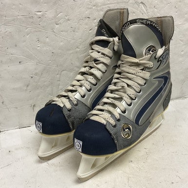 Used Sher-wood RAPTOR 6 Senior Hockey Skate Senior 12 11855-S000194825