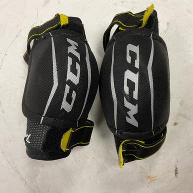 Used CCM TACKS 9550 ELBOW PADS Youth Elbow Pads MD 11855-S000194820