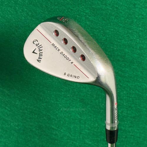 Callaway Mack Daddy 4 Chrome 56-10S 56 Sand Wedge DG 115 S200 TI Stiff