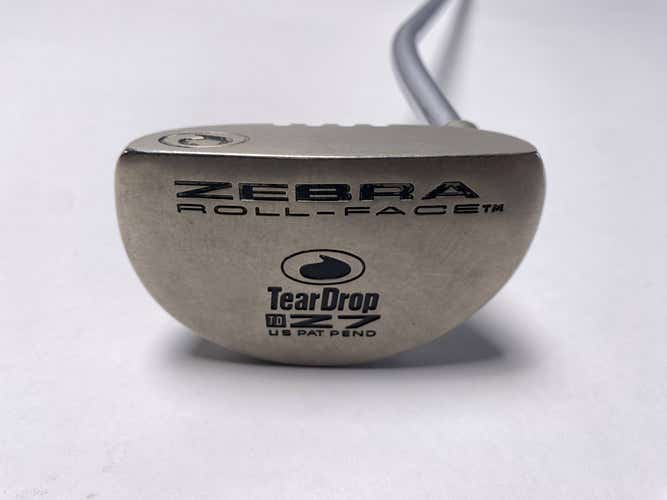 Ram Zebra Roll Face Tear Drop Putter 33" SuperStroke Tour 2.0 Mens RH