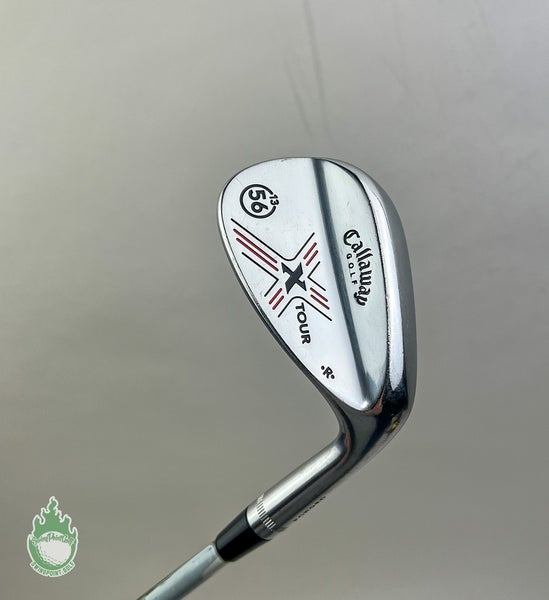 RH Used Callaway X-Tour Forged Chrome Wedge 56*-13 Regular Graphite Golf Club