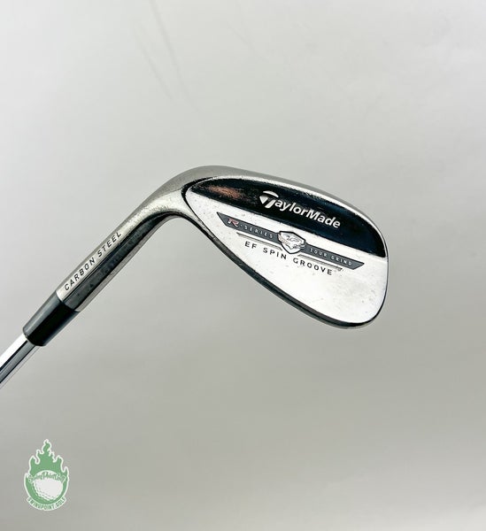 LEFT Hand TaylorMade TP R Series EF Spin Groove Dark PVD 52*-09 KBS Wedge Steel
