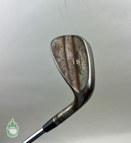 Used RH Titleist Vokey SM7 RAW F Grind Wedge 50*-08 120g Extra Stiff Flex Steel