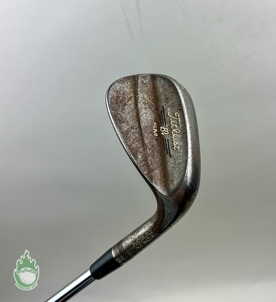 Used RH Titleist Vokey SM7 RAW F Grind Wedge 50*-08 120g Extra Stiff Flex Steel