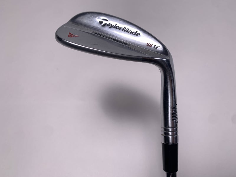 TaylorMade Milled Grind Satin Chrome Sand Wedge SW 56* 12 DG Wedge Steel Mens RH