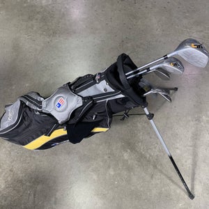 US Kids WT-10 Club Set Driver 4H 6 8 PW SW Putter Ultralight 63''Junior RH + Bag