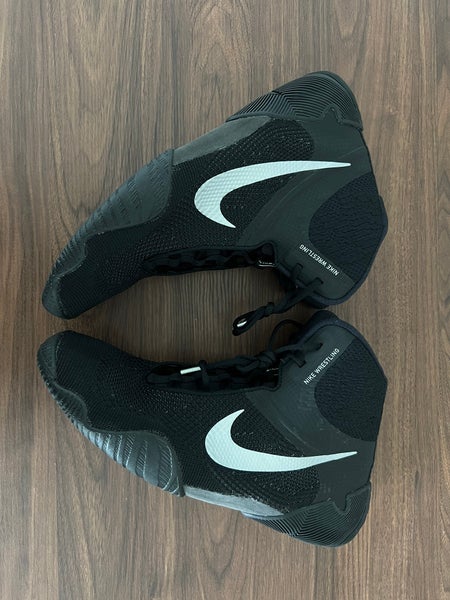 Nike Tawa Men’s US 16 Black/Silver Wrestling Athletic Training Shoes CI2952-100
