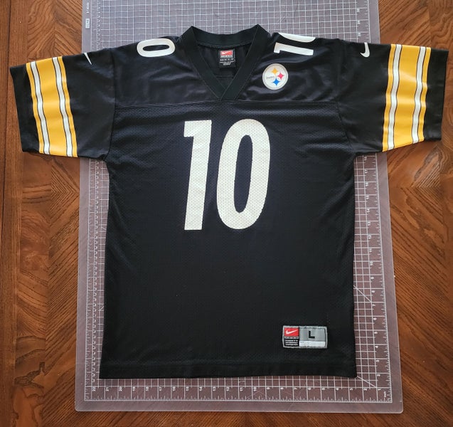 90s Vintage Kordell Stewart #10 Pittsburgh Steelers  NFL Large(14-16) Nike Jersey (Used)