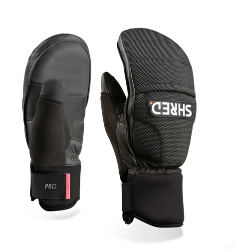 SHRED All Mountain Protective Mitts D-Lux/PRO Black