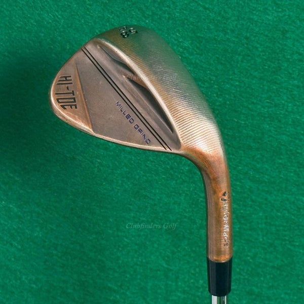 TaylorMade Milled Grind Hi-Toe 3 Copper 58-7 58 Lob Wedge KBS Hi-Rev Regular