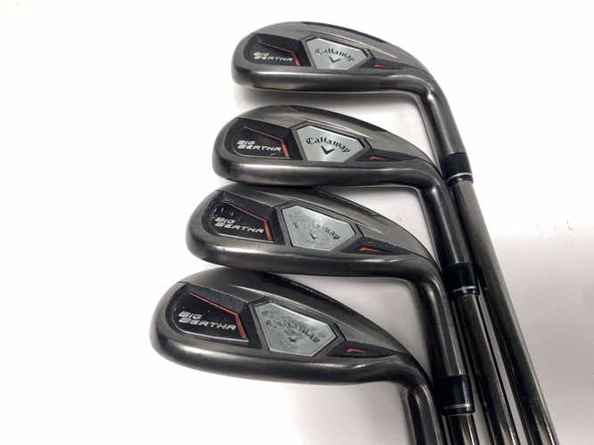 Callaway Big Bertha 2015 Iron Set 8-PW+SW UST Mamiya Recoil 450 F1 Ladies RH