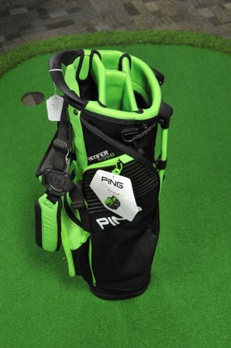 Ping Hoofer Prodi G 30" Stand Golf Bag 7-9 Year Old Black/Green  #206360