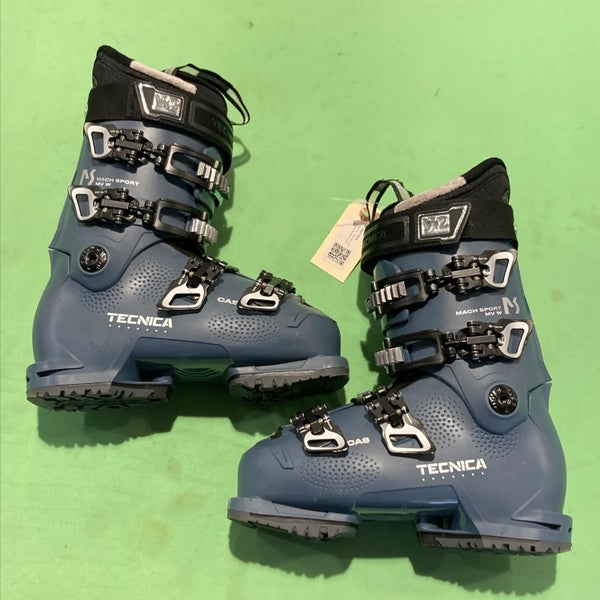Used Women's Tecnica Mach Sport MV W Ski Boots | Mondo Size 24.5 | Sole Length 285 mm