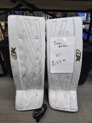 25" Brian's Netzero Goalie Leg Pads (Used)