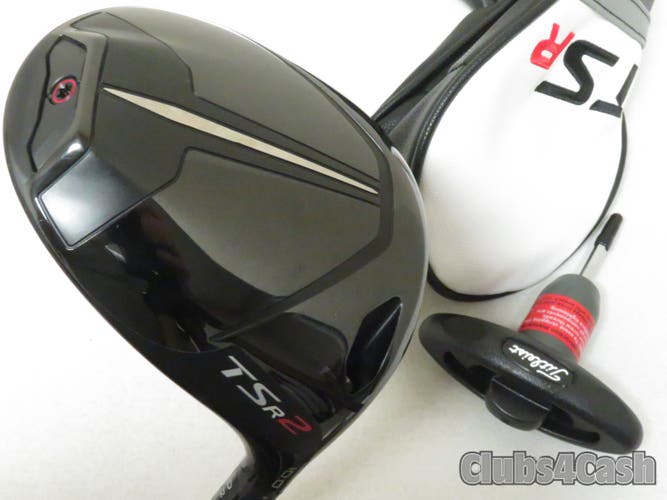 Titleist TSR2 Driver 10 Mitsubishi Tensei AV Blue 55 Stiff +Cover  Near MINT