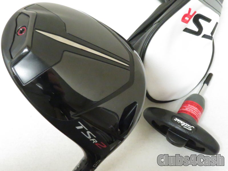 Titleist TSR2 Driver 10 Mitsubishi Tensei AV Blue 55 Stiff +Cover  Near MINT