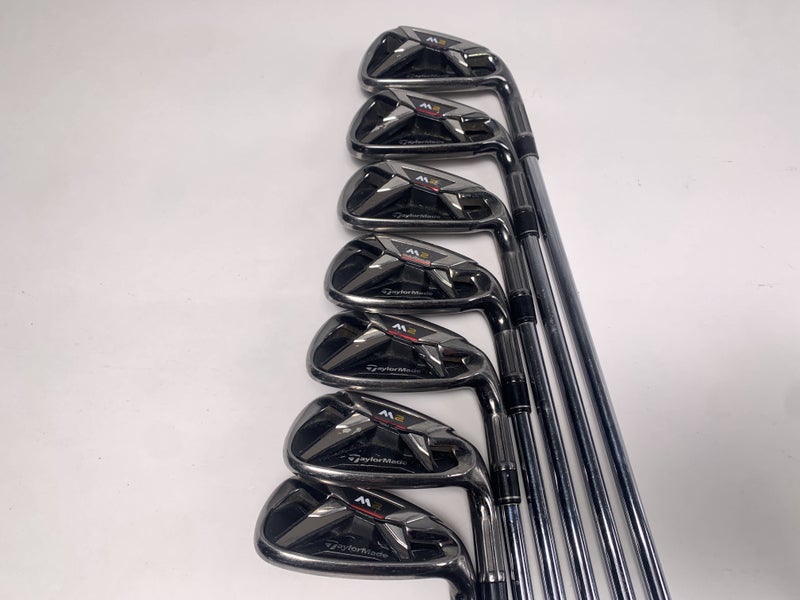 TaylorMade M2 2016 Iron Set 5-PW+GW REAX 88g Regular Steel Mens RH
