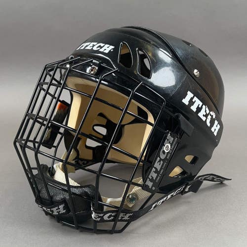 ITECH HC15 Large 7 1/8" to 7 5/8" Senior Vintage Hockey Helmet