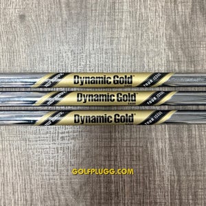 3 Wedge Shafts- Stiff Dynamic Gold Tour Issue S400 .355" (15361)