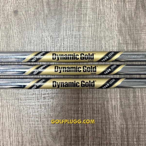 3 Wedge Shafts- Stiff Dynamic Gold Tour Issue S400 .355" (15361)