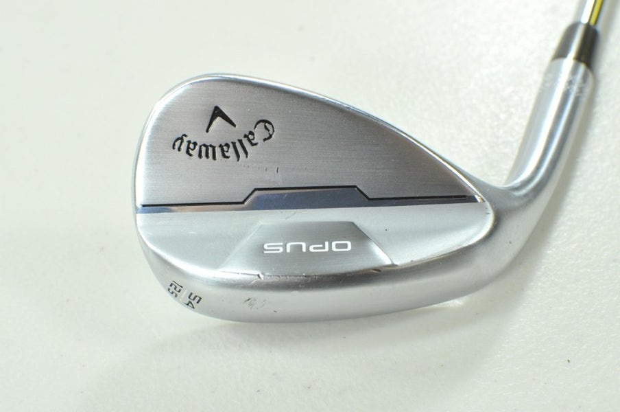 LEFT HANDED Callaway Opus Brushed Chrome 54*-12S Wedge DG MID 115g Steel #204808