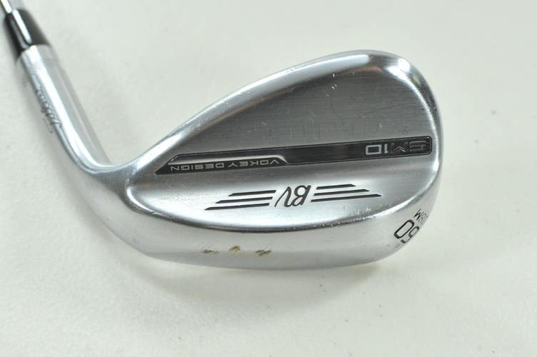 Titleist Vokey SM10 Tour Chrome 60*-08M Wedge Right BV Wedge Flex Steel # 205368