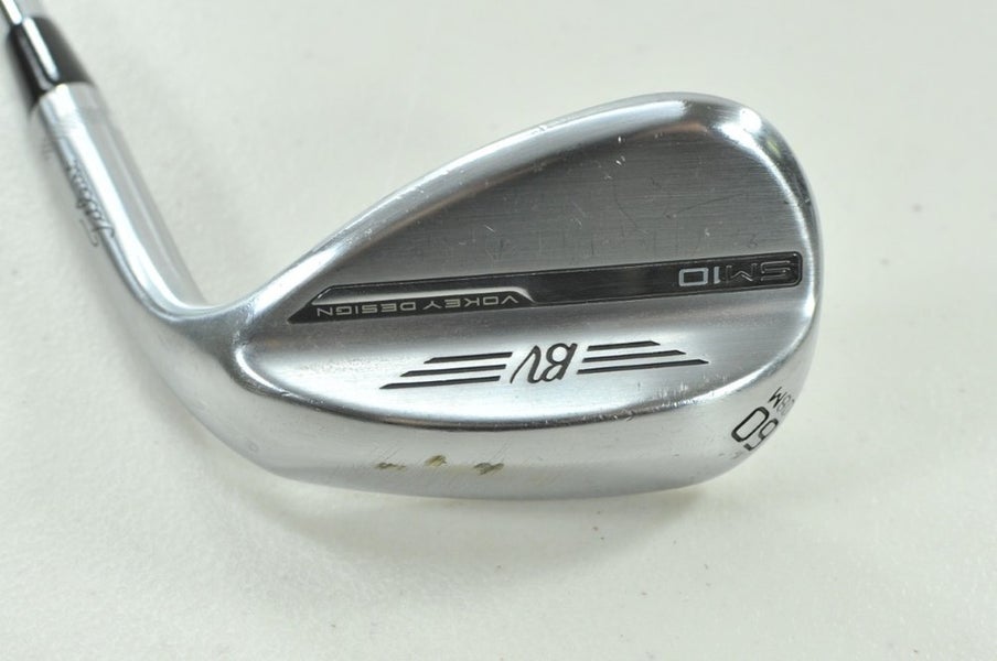 Titleist Vokey SM10 Tour Chrome 60*-08M Wedge Right BV Wedge Flex Steel # 205368
