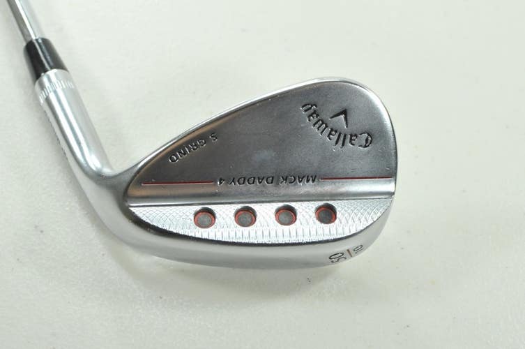 Callaway Mack Daddy 4 Chrome 50*-10 Wedge Right DG S200 115g Stiff Steel #206363