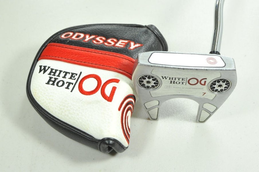 Odyssey White Hot OG 7 DB Seven 35" Putter RH Steel with Head Cover # 206334