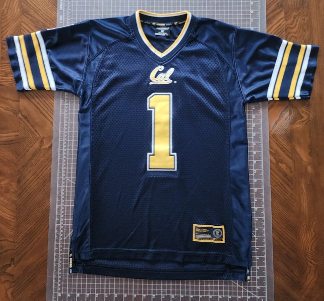 Vintage California Golden Bears Embroidered Football Jersey Colosseum Equipment Youth Size (16-18)