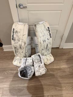 34" 2020 Bauer Ultrasonic Full Right Goalie Full Set (Used)