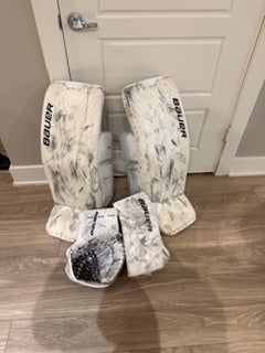 34" 2020 Bauer Ultrasonic Full Right Goalie Full Set (Used)